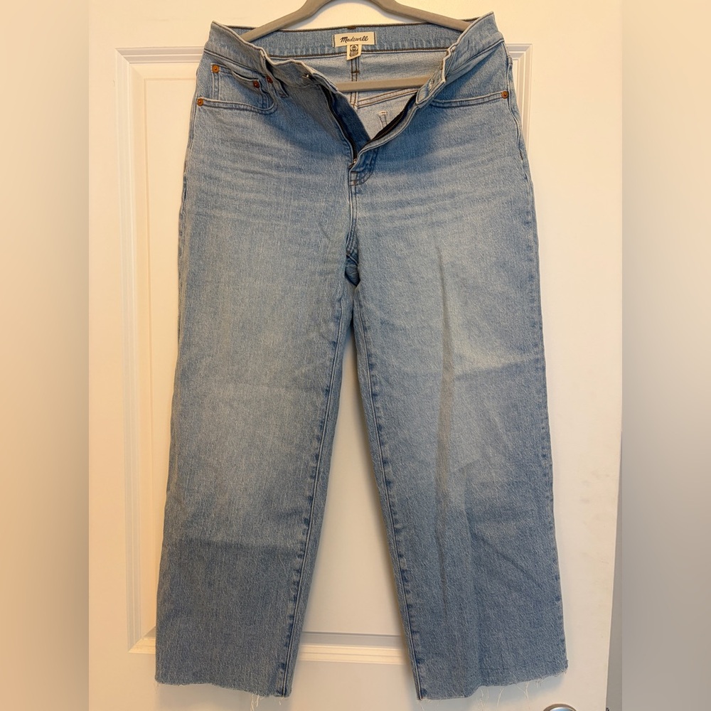 Madewell Women's High Rise Light Blue Jeans